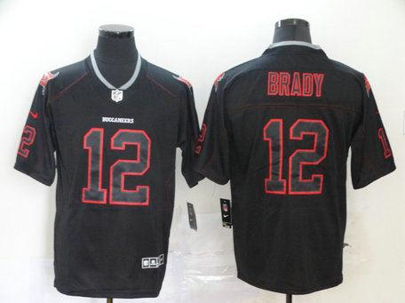 Nike Buccaneers 12 Tom Brady Black Shadow Legend Limited Jersey Nike Buccaneers 12 Tom Brady Black Shadow Legend Limited Jersey