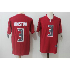 Nike Buccaneers 3 Jameis Winston Red Vapor Untouchable Limited Men Jersey Nike Buccaneers 3 Jameis Winston Red Vapor Untouchable Limited Men Jersey