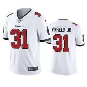 Nike Buccaneers 31 Antoine Winfield Jr White Vapor Untouchable Limited Men Jersey Nike Buccaneers 31 Antoine Winfield Jr White Vapor Untouchable Limited Men Jersey