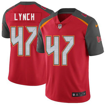 Nike Buccaneers 47 John Lynch Red Vapor Untouchable Limited Jersey Nike Buccaneers 47 John Lynch Red Vapor Untouchable Limited Jersey