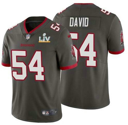 Nike Buccaneers 54 Lavonte David Gray 2021 Super Bowl LV Vapor Untouchable Limited Jersey Nike Buccaneers 54 Lavonte David Gray 2021 Super Bowl LV Vapor Untouchable Limited Jersey