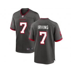Nike Buccaneers 7 Bucky Irving Grey Vapor Untouchable Limited Men Jersey Nike Buccaneers 7 Bucky Irving Grey Vapor Untouchable Limited Men Jersey
