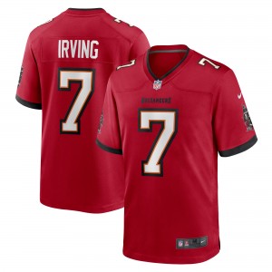 Nike Buccaneers 7 Bucky Irving Red Vapor Untouchable Limited Men Jersey Nike Buccaneers 7 Bucky Irving Red Vapor Untouchable Limited Men Jersey