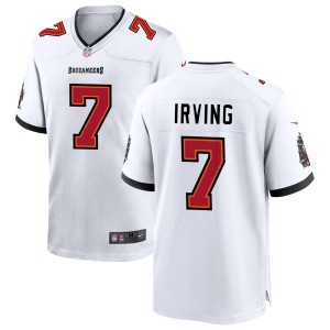 Nike Buccaneers 7 Bucky Irving White Vapor Untouchable Limited Men Jersey Nike Buccaneers 7 Bucky Irving White Vapor Untouchable Limited Men Jersey
