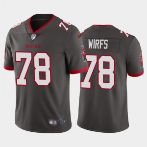 Nike Buccaneers 78 Tristan Wirfs Pewter Grey 2020 NFL Draft Vapor Limited Men Jersey Nike Buccaneers 78 Tristan Wirfs Pewter Grey 2020 NFL Draft Vapor Limited Men Jersey