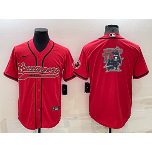 Nike Buccaneers Blank Red Vapor Baseball Logo Limited Men Jersey Nike Buccaneers Blank Red Vapor Baseball Logo Limited Men Jersey
