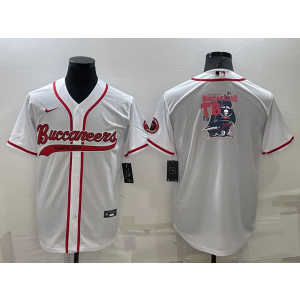 Nike Buccaneers Blank White Vapor Baseball Logo Limited Men Jersey Nike Buccaneers Blank White Vapor Baseball Logo Limited Men Jersey