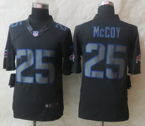 Nike Buffalo Bills #25 LeSean McCoy Black Impact Limited Jersey Nike Buffalo Bills #25 LeSean McCoy Black Impact Limited Jersey