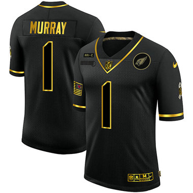 Nike Cardinals 1 Kyler Murray Black Gold 2020 Salute To Service Limited Jersey Nike Cardinals 1 Kyler Murray Black Gold 2020 Salute To Service Limited Jersey