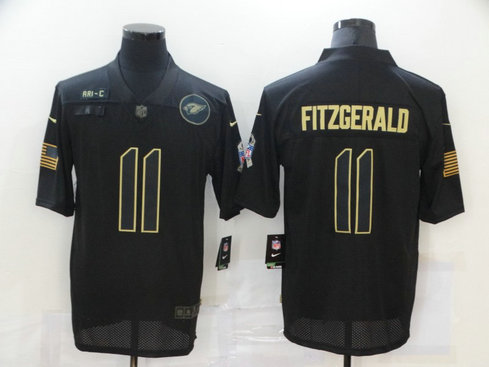 Nike Cardinals 11 Larry Fitzgerald Black 2020 Salute To Service Limited Jersey Nike Cardinals 11 Larry Fitzgerald Black 2020 Salute To Service Limited Jersey