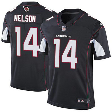 Nike Cardinals 14 J.J. Nelson Black Alternate Vapor Untouchable Limited Jersey Nike Cardinals 14 J.J. Nelson Black Alternate Vapor Untouchable Limited Jersey