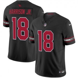 Nike Cardinals 18 Marvin Harrison Jr Black 2024 F.U.S.E. Vapor Limited Men Jersey Nike Cardinals 18 Marvin Harrison Jr Black 2024 F.U.S.E. Vapor Limited Men Jersey