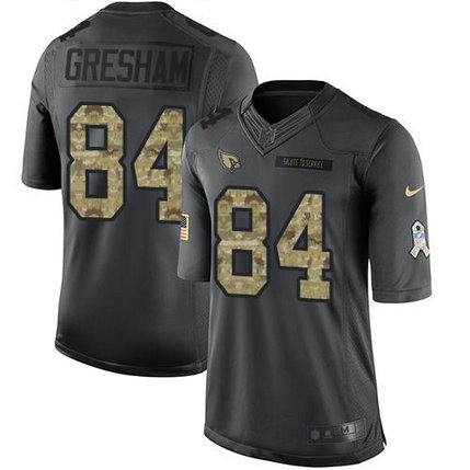 Nike Cardinals 84 Jermaine Gresham Anthracite Salute To Service Limited Jersey Nike Cardinals 84 Jermaine Gresham Anthracite Salute To Service Limited Jersey