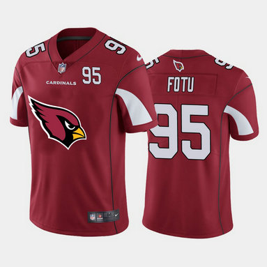 Nike Cardinals 95 Leki Fotu Red Team Big Logo Number Vapor Untouchable Limited Jersey Nike Cardinals 95 Leki Fotu Red Team Big Logo Number Vapor Untouchable Limited Jersey