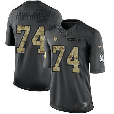 Nike Cardinals D.J. Humphries Anthracite Salute To Service Limited Jersey Nike Cardinals D.J. Humphries Anthracite Salute To Service Limited Jersey