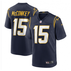 Nike Chargers 15 Ladd McConkey Navy Vapor Untouchable Limited Men Jersey Nike Chargers 15 Ladd McConkey Navy Vapor Untouchable Limited Men Jersey