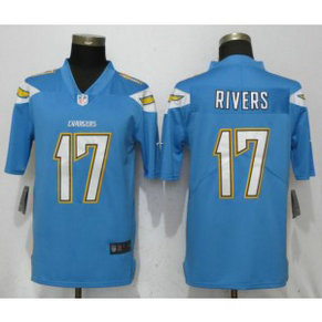 Nike Chargers 17 Philip Rivers Light Blue Vapor Untouchable Limited Men Jesrey Nike Chargers 17 Philip Rivers Light Blue Vapor Untouchable Limited Men Jesrey