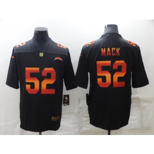 Nike Chargers 52 Khalil Mack Black Fashion Vapor Limited Men Jersey Nike Chargers 52 Khalil Mack Black Fashion Vapor Limited Men Jersey