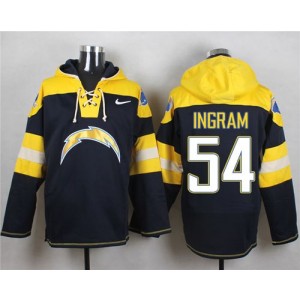 Nike Chargers 54 Melvin Ingram Navy Blue Player Pullover NFL Hoodie Sweatshirt
