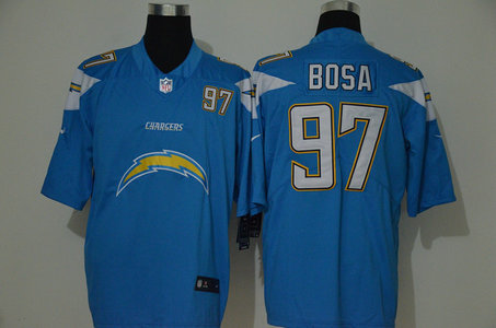 Nike Chargers 97 Joey Bosa Blue Team Big Logo Number Vapor Untouchable Limited Jersey Nike Chargers 97 Joey Bosa Blue Team Big Logo Number Vapor Untouchable Limited Jersey
