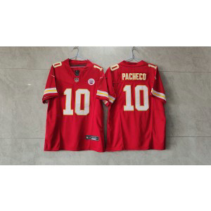 Nike Chiefs 10 Isiah Pacheco Red 2023 F.U.S.E Vapor Limited Men Jersey Nike Chiefs 10 Isiah Pacheco Red 2023 F.U.S.E Vapor Limited Men Jersey