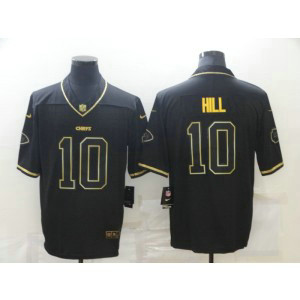 Nike Chiefs 10 Tyreek Hill Black Gold Vapor Untouchable Limited Men Jersey Nike Chiefs 10 Tyreek Hill Black Gold Vapor Untouchable Limited Men Jersey