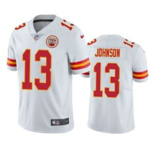 Nike Chiefs 13 Nazeeh Johnson White Vapor Untouchable Limited Men Jersey Nike Chiefs 13 Nazeeh Johnson White Vapor Untouchable Limited Men Jersey