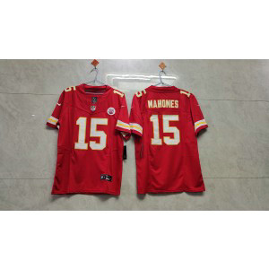 Nike Chiefs 15 Patrick Mahomes Red 2023 F.U.S.E Vapor Limited Men Jersey Nike Chiefs 15 Patrick Mahomes Red 2023 F.U.S.E Vapor Limited Men Jersey