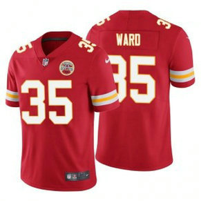 Nike Chiefs 35 Charvarius Ward Red Vapor Untouchable Limited Men Jersey Nike Chiefs 35 Charvarius Ward Red Vapor Untouchable Limited Men Jersey