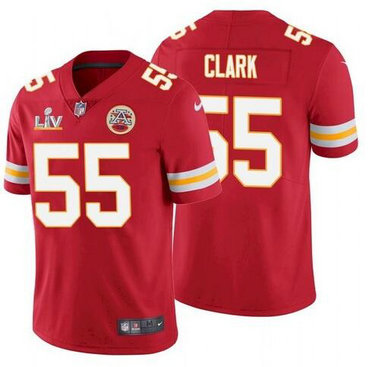 Nike Chiefs 55 Frank Clark Red 2021 Super Bowl LV Vapor Untouchable Limited Jersey Nike Chiefs 55 Frank Clark Red 2021 Super Bowl LV Vapor Untouchable Limited Jersey