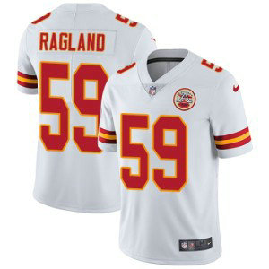 Nike Chiefs 59 Reggie Ragland White Vapor Untouchable Limited Men Jersey