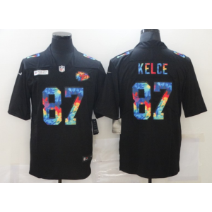 Nike Chiefs 87 Travis Kelce 2020 Black Crucial Catch Limited Men Jersey Nike Chiefs 87 Travis Kelce 2020 Black Crucial Catch Limited Men Jersey