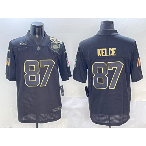 Nike Chiefs 87 Travis Kelce Black Vapor Limited Men Jersey with Patch Nike Chiefs 87 Travis Kelce Black Vapor Limited Men Jersey with Patch