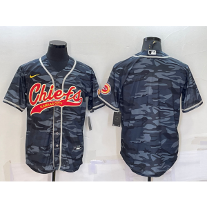 Nike Chiefs Blank Camo Vapor Baseball Limited Men Jersey Nike Chiefs Blank Camo Vapor Baseball Limited Men Jersey