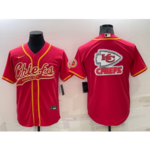 Nike Chiefs Blank Red Vapor Baseball Logo Limited Men Jersey Nike Chiefs Blank Red Vapor Baseball Logo Limited Men Jersey