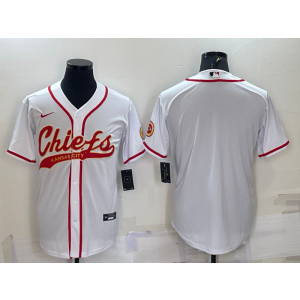 Nike Chiefs Blank White Vapor Baseball Limited Men Jersey Nike Chiefs Blank White Vapor Baseball Limited Men Jersey