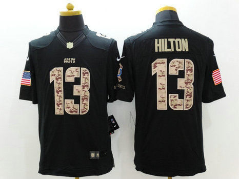 Nike Colts 13 T.Y. Hilton Black Salute To Service Limited Jersey Nike Colts 13 T.Y. Hilton Black Salute To Service Limited Jersey