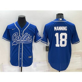 Nike Colts 18 Peyton Manning Royal Vapor Baseball Limited Men Jersey Nike Colts 18 Peyton Manning Royal Vapor Baseball Limited Men Jersey