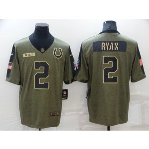 Nike Colts 2 Matt Ryan Olive 2021 Salute To Service Limited Men Jersey Nike Colts 2 Matt Ryan Olive 2021 Salute To Service Limited Men Jersey