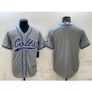 Nike Colts Blank Grey Vapor Baseball Limited Men Jersey Nike Colts Blank Grey Vapor Baseball Limited Men Jersey