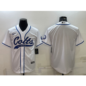 Nike Colts Blank White Vapor Baseball Limited Men Jersey Nike Colts Blank White Vapor Baseball Limited Men Jersey