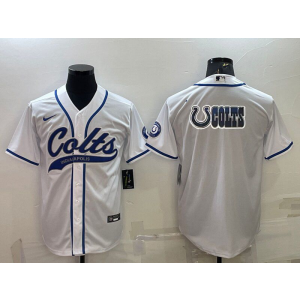 Nike Colts Blank White Vapor Baseball Logo Limited Men Jersey Nike Colts Blank White Vapor Baseball Logo Limited Men Jersey