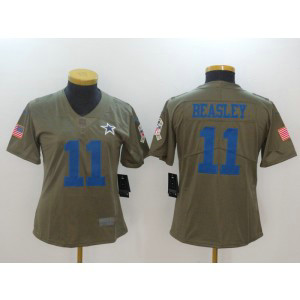 Nike Cowboys 11 Cole Beasley Olive 2017 Salute To Service Limited Women Jersey Nike Cowboys 11 Cole Beasley Olive 2017 Salute To Service Limited Women Jersey