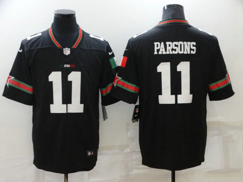 Nike Cowboys 11 Micah Parsons Black Magnet Mexico Mexican Vapor Limited Jersey Nike Cowboys 11 Micah Parsons Black Magnet Mexico Mexican Vapor Limited Jersey