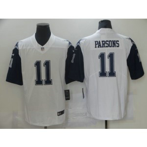Nike Cowboys 11 Micah Parsons Color Rush 2021 NFL Draft Vapor Limited Men Jersey