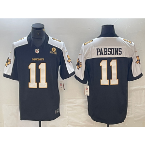 Nike Cowboys 11 Micah Parsons Navy Thanksgivng Day 2023 F.U.S.E Vapor Limited Men Jersey Nike Cowboys 11 Micah Parsons Navy Thanksgivng Day 2023 F.U.S.E Vapor Limited Men Jersey