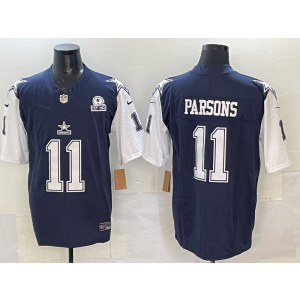 Nike Cowboys 11 Micah Parsons Thanksgiving Day F.U.S.E. Vapor Limited Men Jersey Nike Cowboys 11 Micah Parsons Thanksgiving Day F.U.S.E. Vapor Limited Men Jersey
