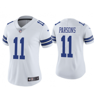 Nike Cowboys 11 Micah Parsons White Vapor Untouchable Limited Women Jersey Nike Cowboys 11 Micah Parsons White Vapor Untouchable Limited Women Jersey