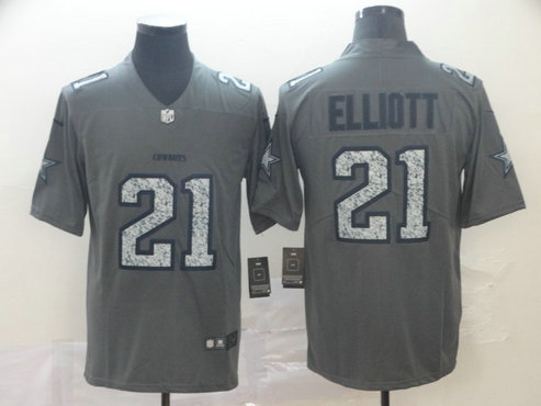 Nike Cowboys 21 Ezekiel Elliott Gray Camo Vapor Untouchable Limited Jersey Nike Cowboys 21 Ezekiel Elliott Gray Camo Vapor Untouchable Limited Jersey