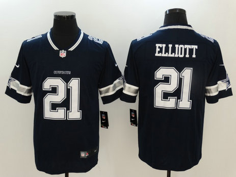 Nike Cowboys 21 Ezekiel Elliott Navy Vapor Untouchable Player Limited Jersey Nike Cowboys 21 Ezekiel Elliott Navy Vapor Untouchable Player Limited Jersey